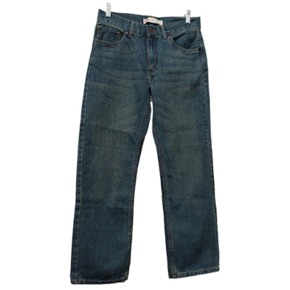 Levi 505 5 Pocket 29 X 29 Jeans Boys Size 18 Reg